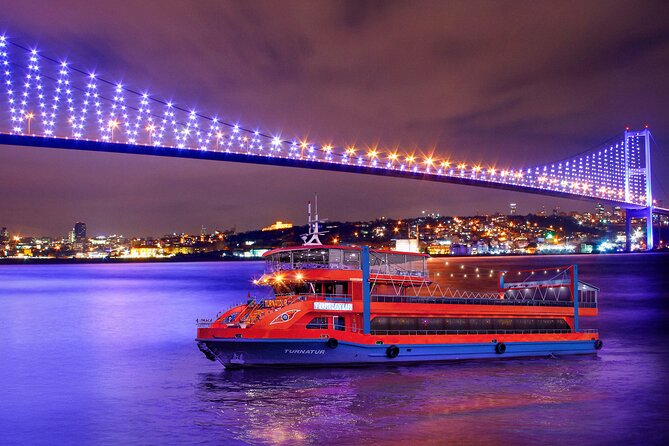 Istanbul Dinner Cruise on the Bosphorus – Night Show & Dining Experience